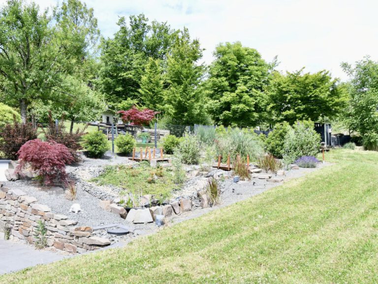 Garten Wasserlauf