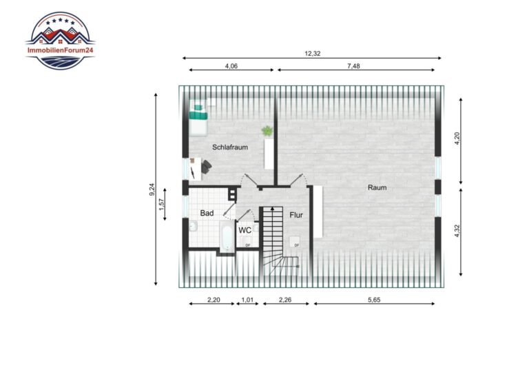Grundriss Dachgeschoss