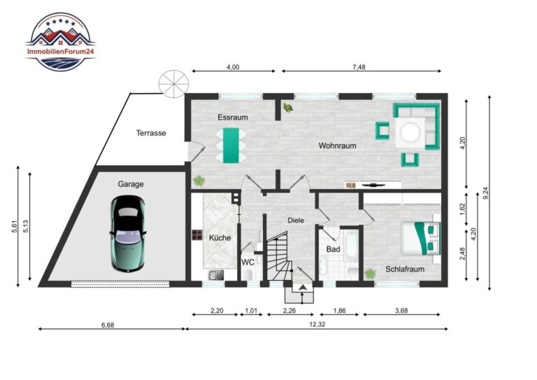 Grundriss Erdgeschoss