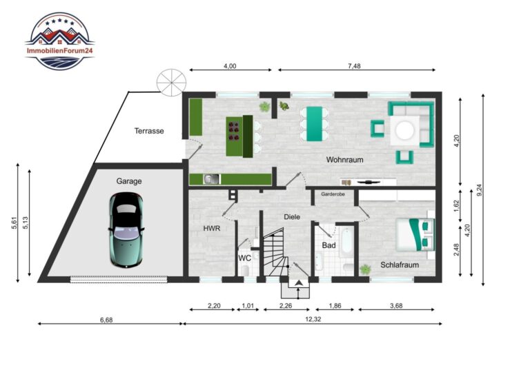 Grundriss Erdgeschoss NEU Idee