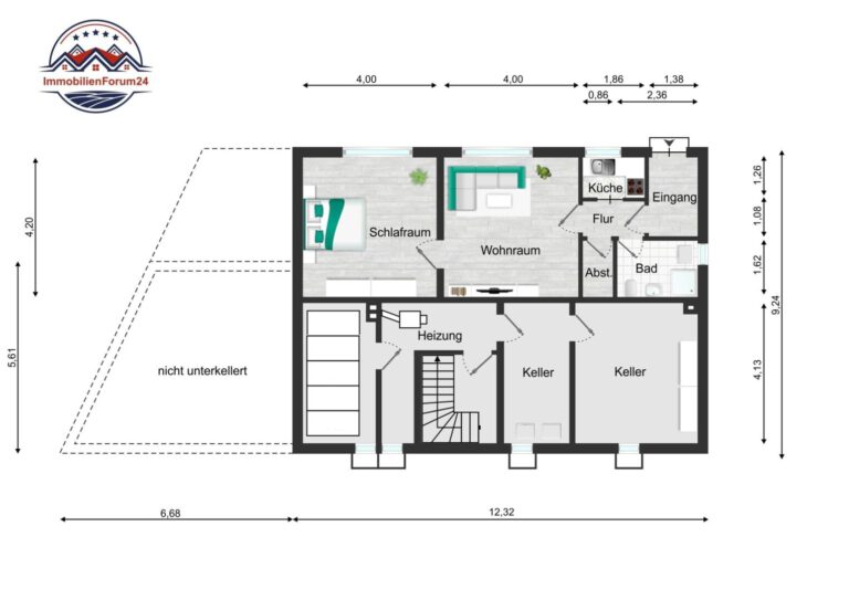 Grundriss Untergeschoss